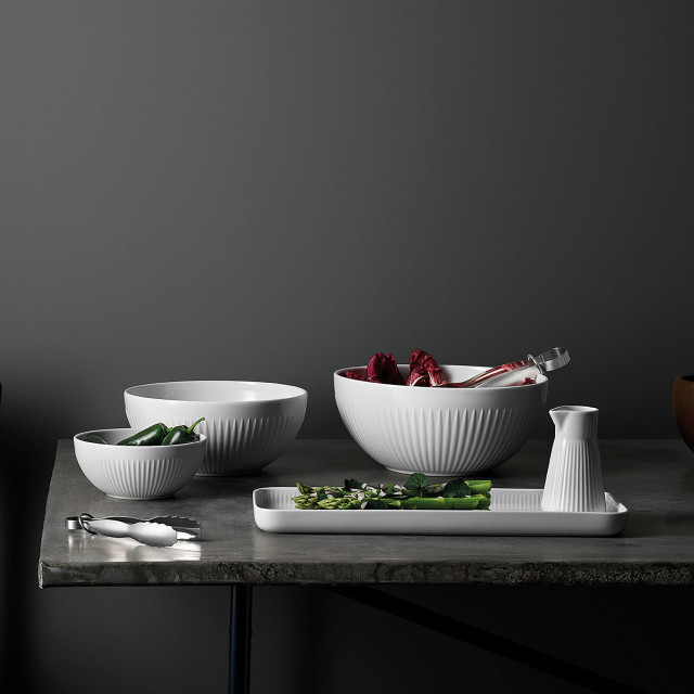Eva Solo Legio Nova Rectangular Serving Dish, 37cm x 13cm in use