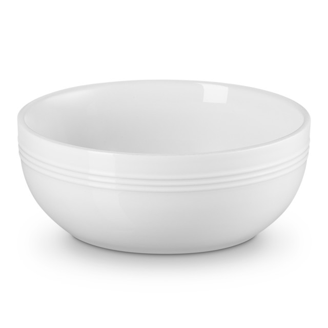 Le Creuset Coupe Collection Cereal Bowl, 770ml - White
