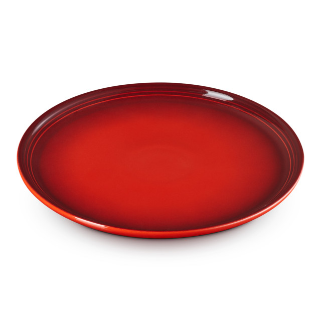 Le Creuset Coupe Collection Side Plate, 22cm - Cerise