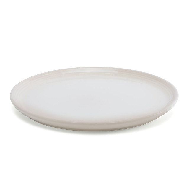 Le Creuset Coupe Collection Side Plate, 22cm - Meringue product shot