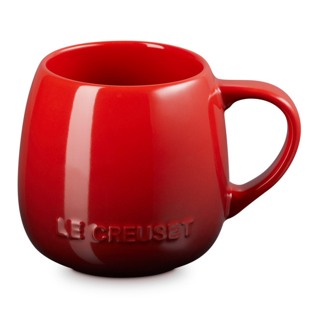 Le Creuset Coupe Collection Mug, 320ml - Cerise