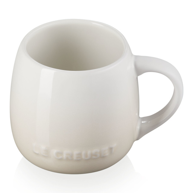Le Creuset Coupe Collection Sphere Mug, 320ml  - Meringue product shot 