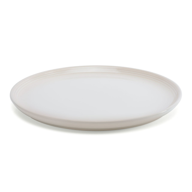 Le Creuset Coupe Collection Dinner Plate, 27cm - Meringue product shot