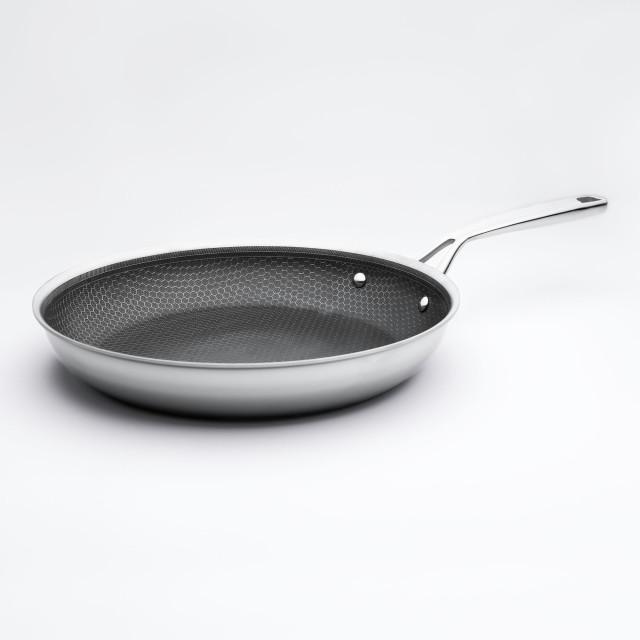 Jan Stainless Steel Non Stick Frying Pan with Honeycomb Finish - 24cm product shot