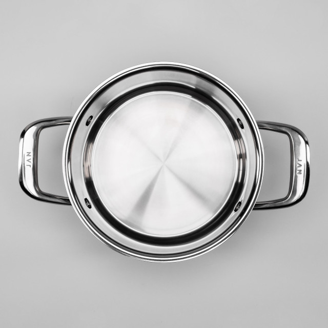 Jan 6 Piece Stainless Steel Pot Set top view