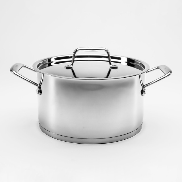 Jan 6 Piece Stainless Steel Pot Set detail shot