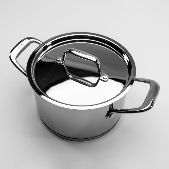 Jan 6 Piece Stainless Steel Pot Set detail shot