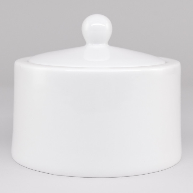 Jan White Sugar Pot, 250ml product shot