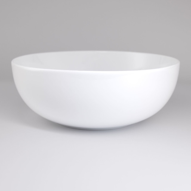 Jan White Salad Bowl, 23cm product shot