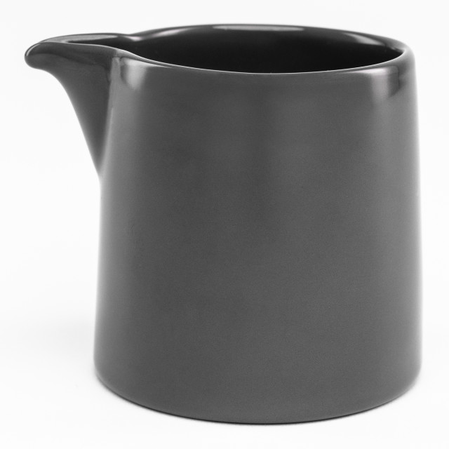 JAN Flat Stackable Creamer - Dark Grey product shot