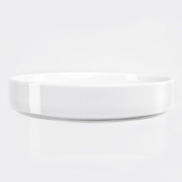 JAN Flat Stackable Pasta Bowl, Set of 4 - 23cm - White product shot
