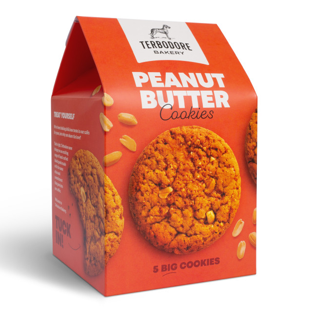 Terbodore Bakery Peanut Butter Cookies, 220g product shot