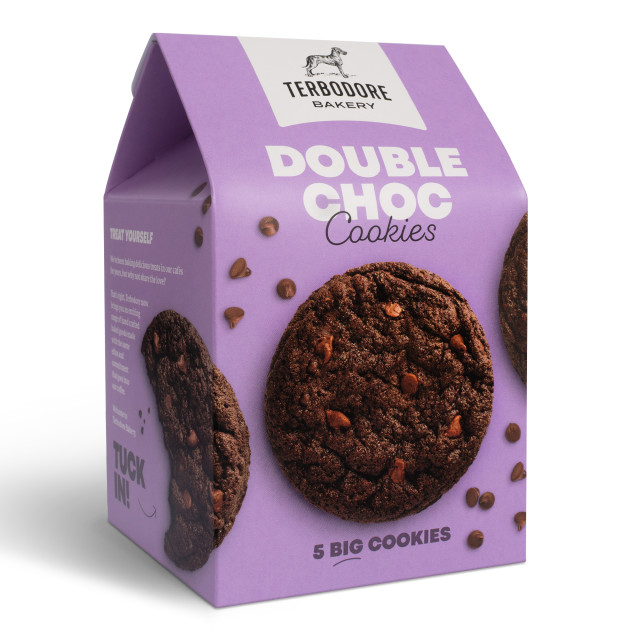 Terbodore Bakery Double Chocolate Cookies, 220g product shot