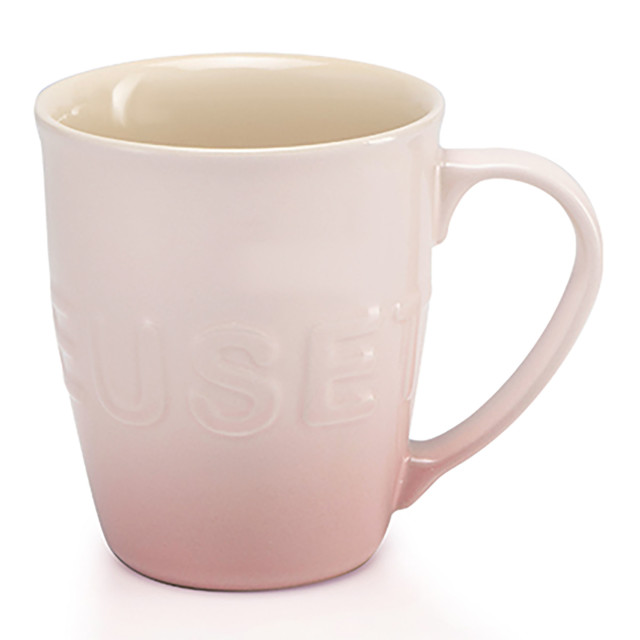 Le Creuset Extra Large Logo Mug, 580ml - Shell Pink product shot 