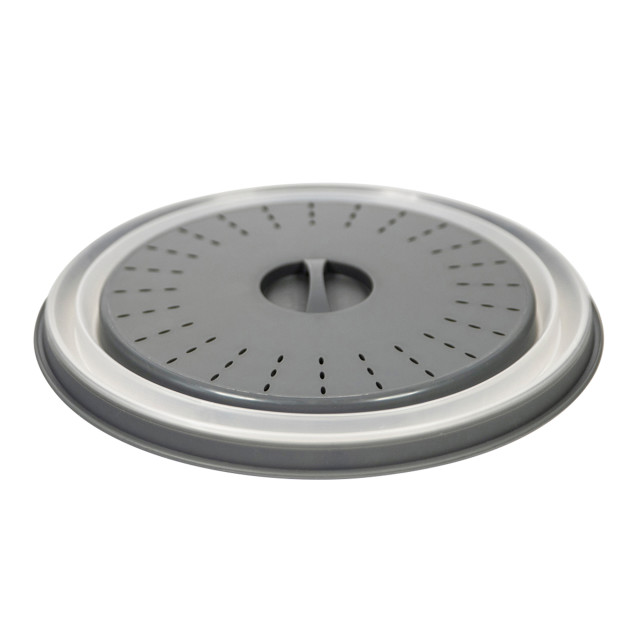 Tovolo Collapsible Microwave Food Cover & Colander - Large storage detail shot