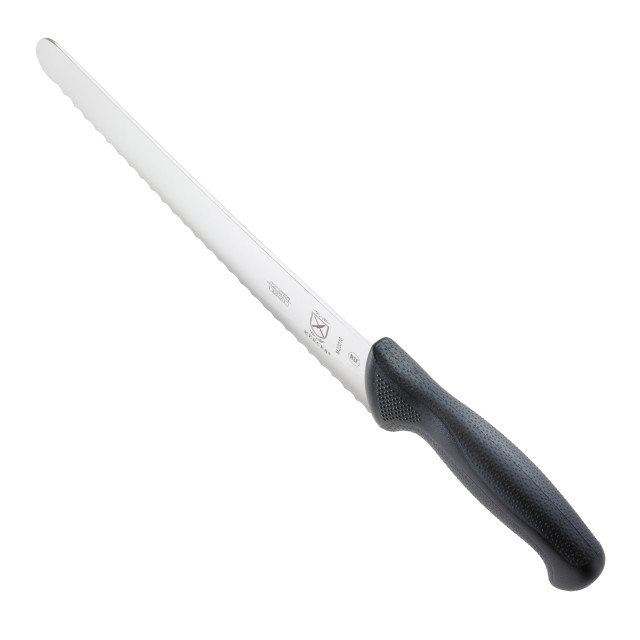 Mercer Culinary Millennia Wavy Edge Wide Bread Knife, 25cm detail shot