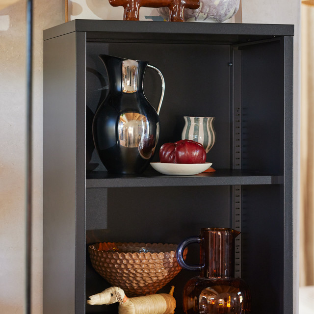 Popstrukt Wafer Tall Shelf - Black Sand