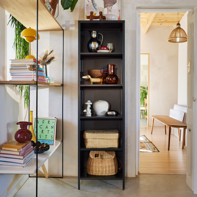 Popstrukt Wafer Tall Shelf - Black Sand