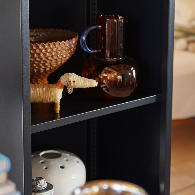 Popstrukt Wafer Tall Shelf - Black Sand
