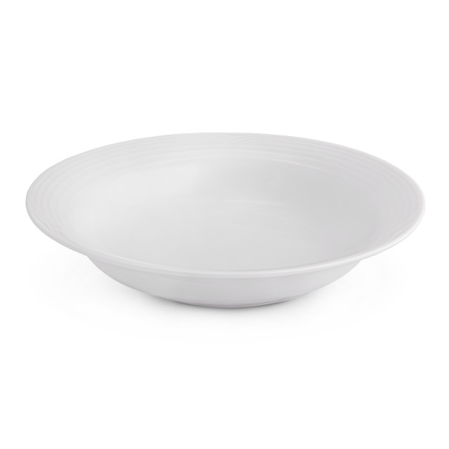 Noritake Arctic White Soup Plates, Set of 4