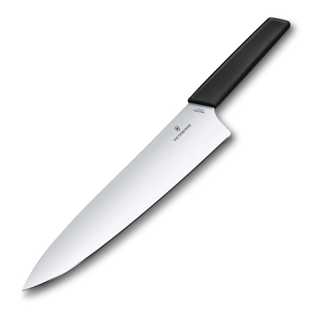 Victorinox Swiss Modern Carving Knife, 25cm - Black side view