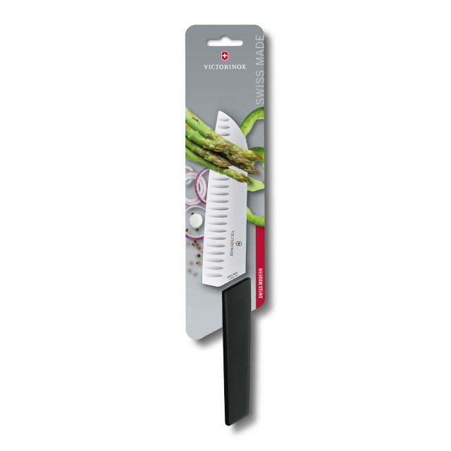 Victorinox Swiss Modern Santoku Knife, 17cm packaging shot