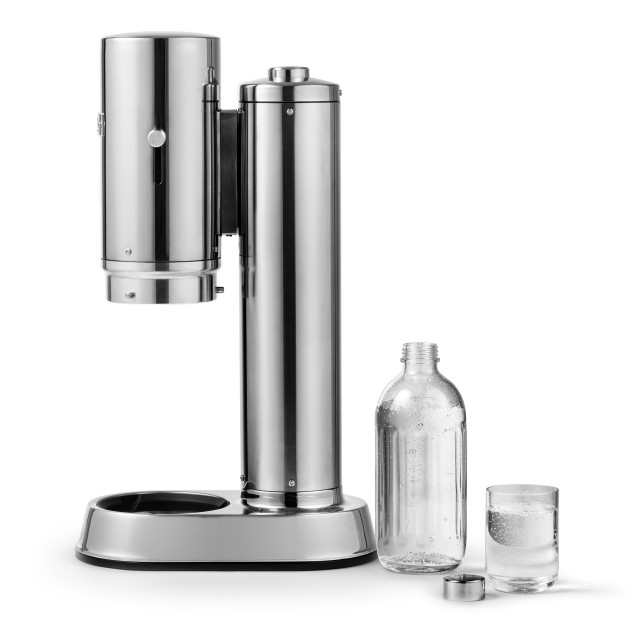 Aarke Carbonator Pro Steel side view