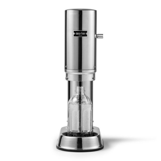 Aarke Carbonator Pro Steel front view
