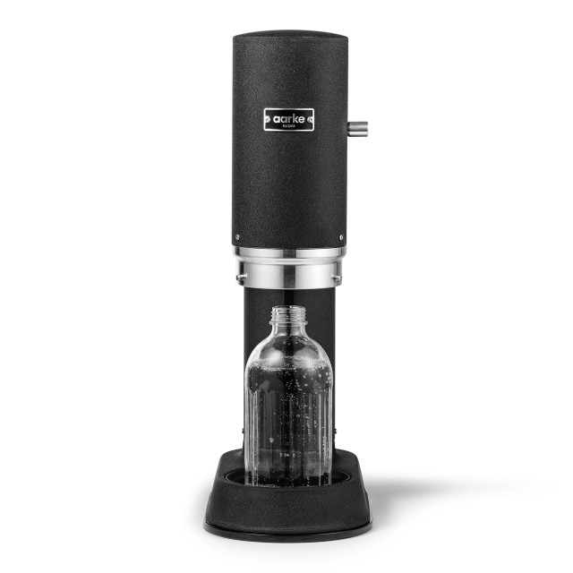 Aarke Carbonator Pro Matt - Black front view