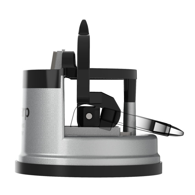 AnySharp Suction Knife Sharpener - Silver action