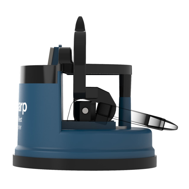 AnySharp Suction Knife Sharpener  - Blue angle