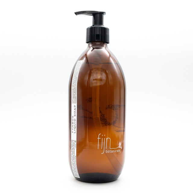 Fijn Botanicals Fynbos Liquid Soap, 500ml - Amber Glass Product Image