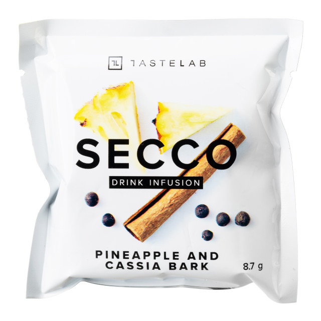 Secco Pineapple and Cassia Bark Drink Infusion, Pack of 8 Product Detail Shot