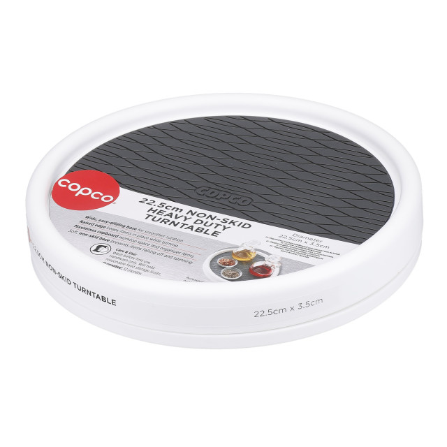 Copco Pro Cupboard or Worktop Turntable Organisers - 23cm packaging