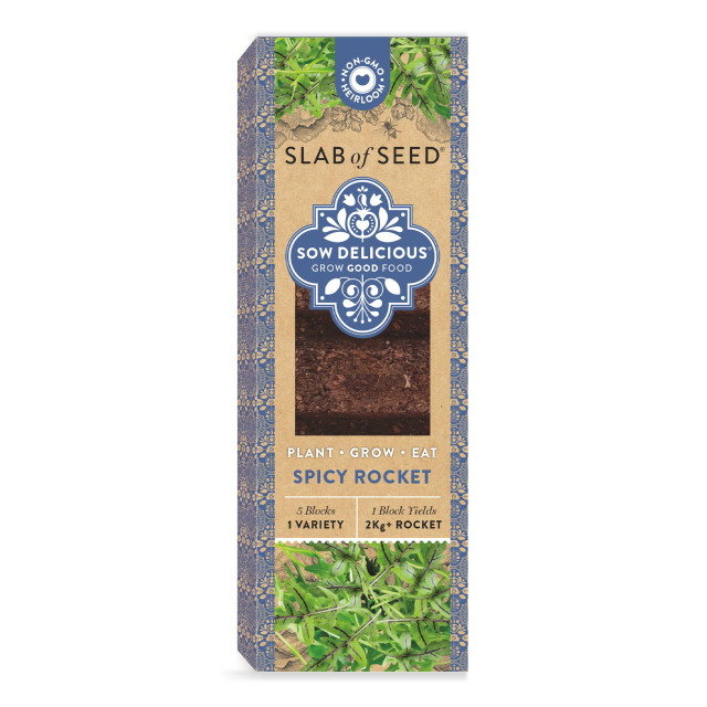Sow Delicious Planting Chocolate Pure Rocket front view