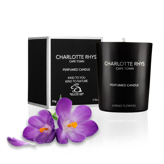 Charlotte Rhys Spring Flowers Mini Perfumed Candle, 50g Product Image
