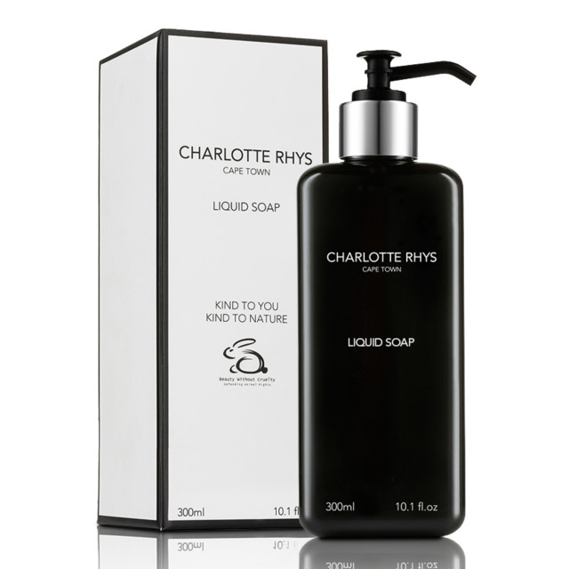 Charlotte Rhys Bergamot & Lime Liquid Soap, 300ml Product Packaging 