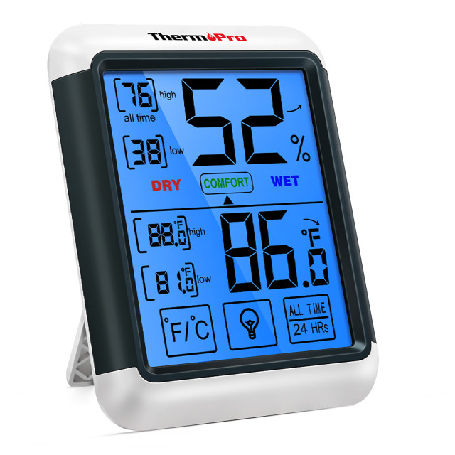 ThermoPro Digital Hygrometer Indoor Thermometer Product Image