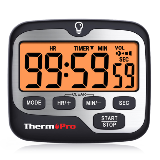 ThermoPro Digital Kitchen Timer with Touchable Backlight & Count up Count down Timer Product Image