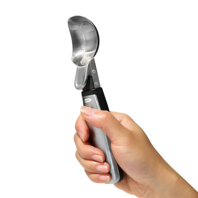OXO Stainless Steel Lever Ice Cream Scoop
