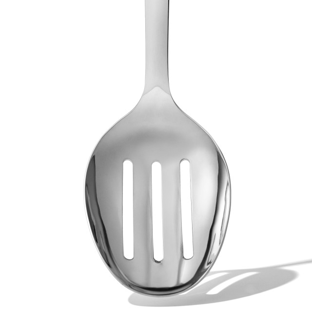 OXO Stainless Steel Slotted Spoon with Non-Slip Grip