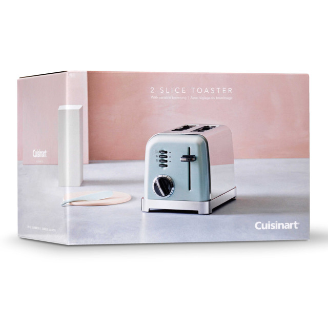 Cuisinart 900W 2-Slice Toaster - Pistachio Green Product Packaging
