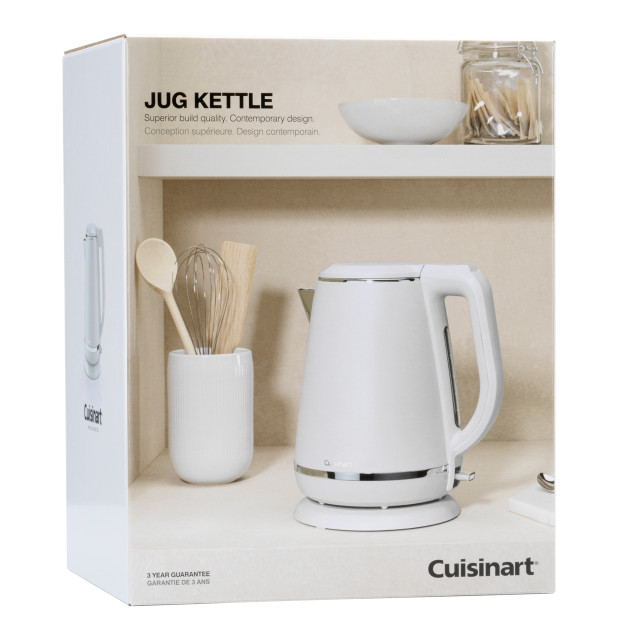 Cuisinart Cordless Kettle, 1.5L - Warm White packaging