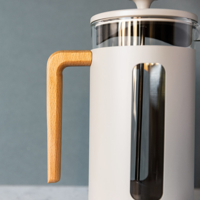 La Cafetiere Pisa Cafetiere, 8 Cup - Cream close up