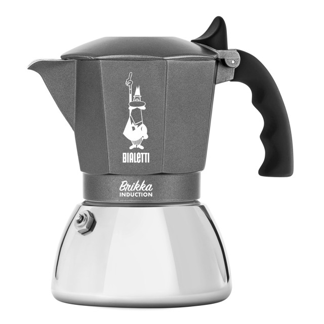 Bialetti Brikka Induction Espresso Maker, 4 Cup