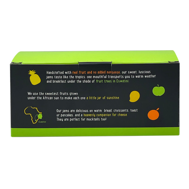Black Mamba Fruit Bat - Africa's Fruitiest Jams Gift Pack packaging
