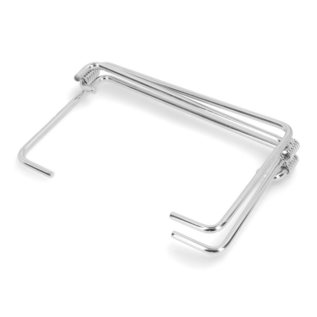 Home Essentials Stainless Steel Folding Tripod Stand, 12cm Product 45 degree Angle