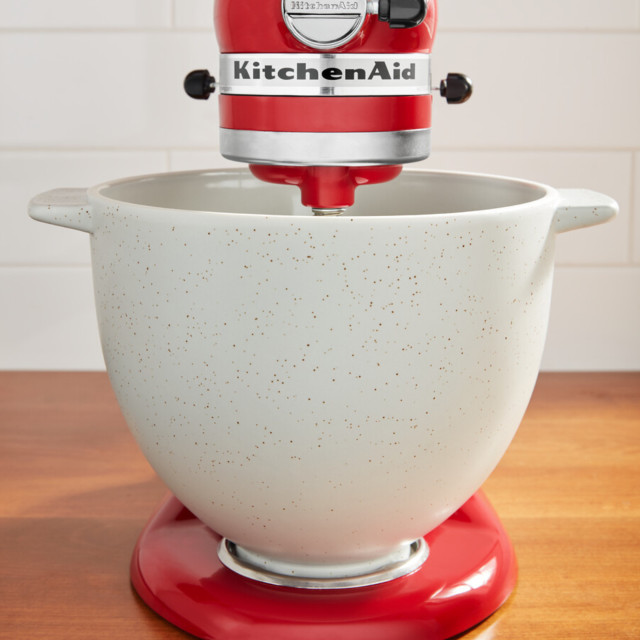 KitchenAid Bread Bowl with Baking Lid Product In Use