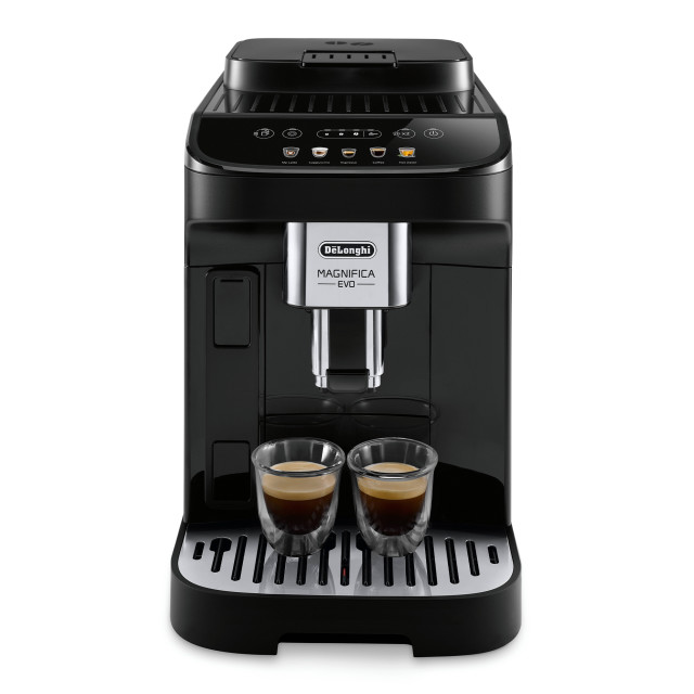 DeLonghi Magnifica Evo Auto Bean to Cup Coffee Machine, ECAM290.61.B Product Front View