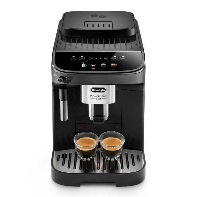 DeLonghi Magnifica Evo Bean to Cup Coffee Machine, ECAM290.21.B Product Front View